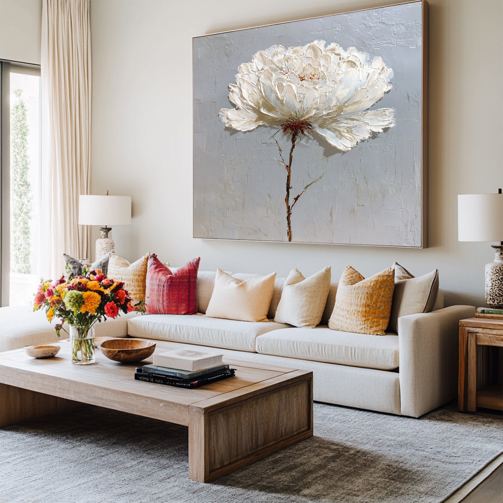 Textured-Floral-Painting-#TF123-02