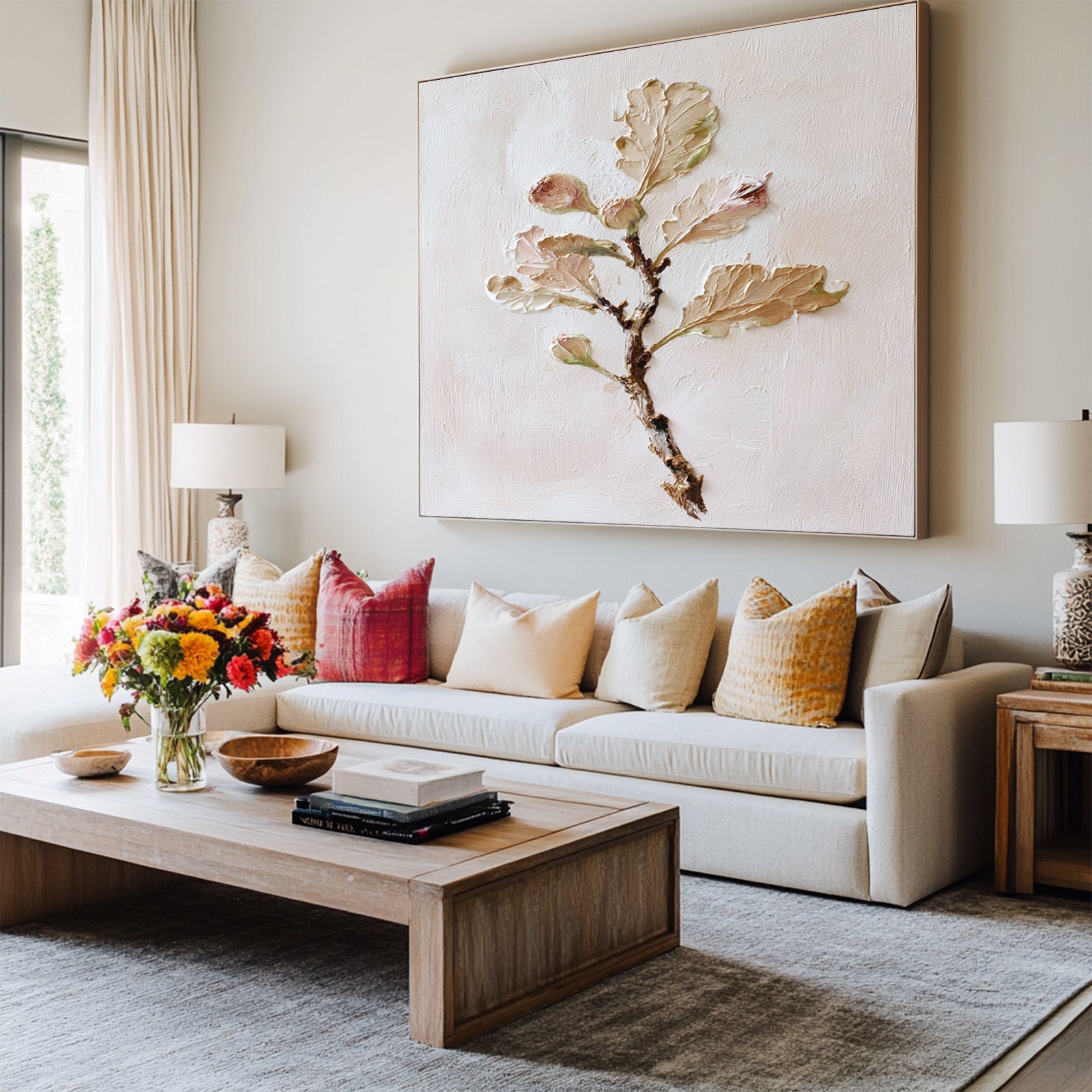 Textured-Floral-Painting-#TF1234-02