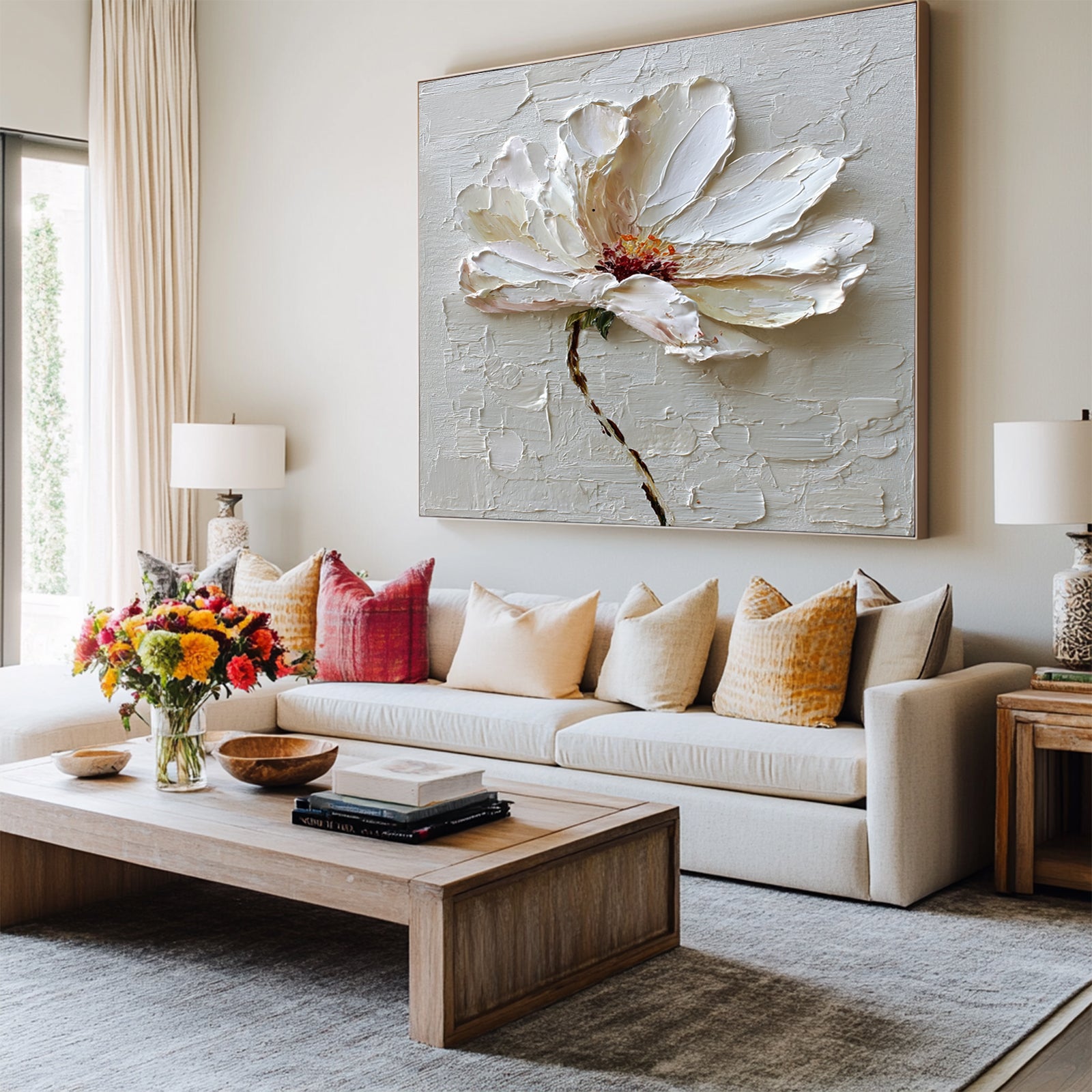 Textured-Floral-Painting-#TF345-02