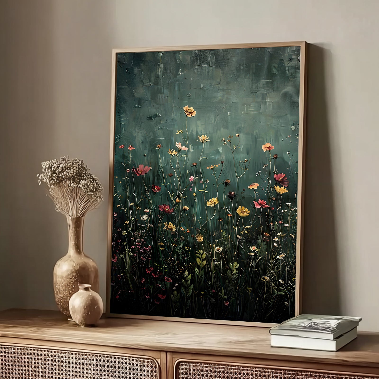 Lush Floral Painting #LF1032