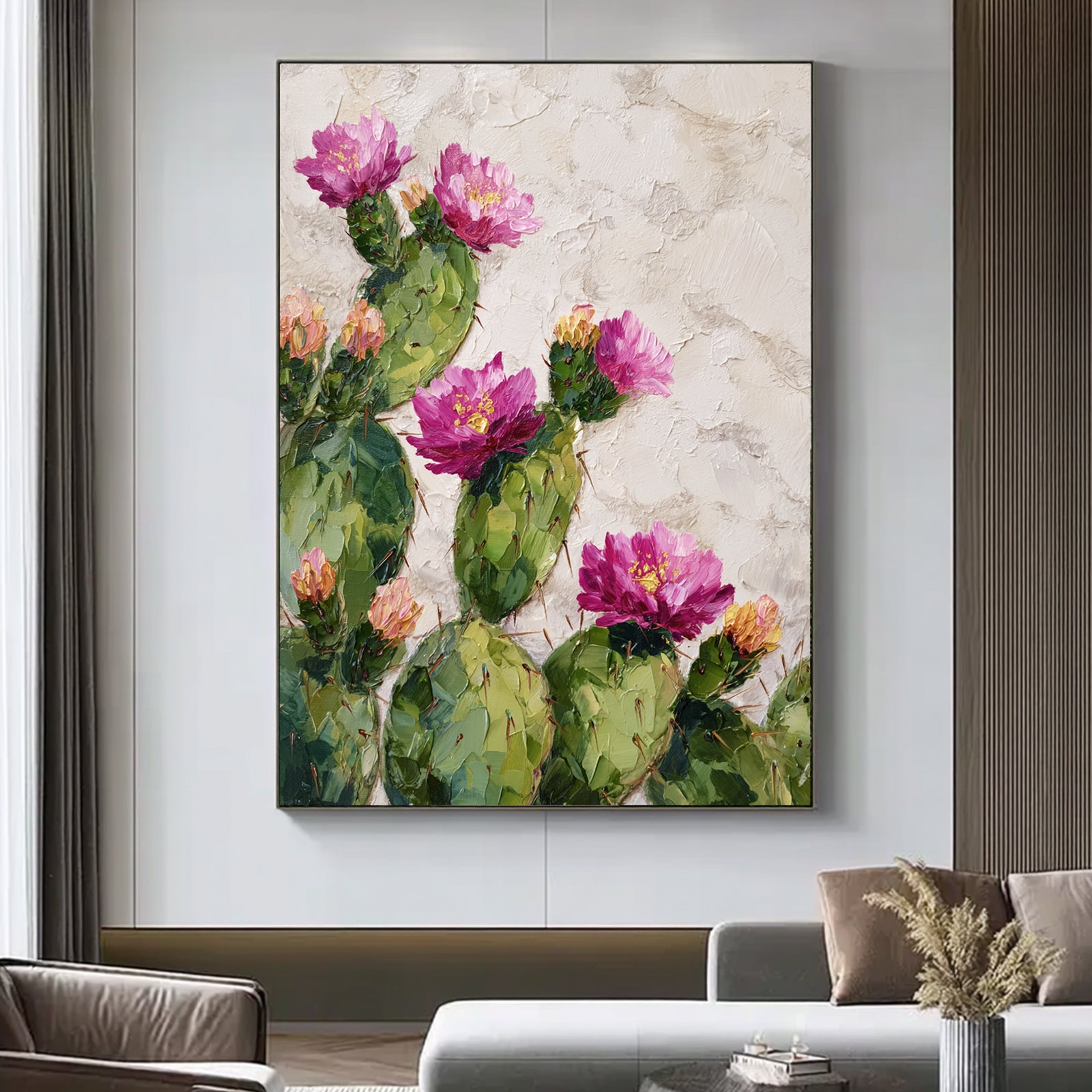 Textured Floral Painting #FP724
