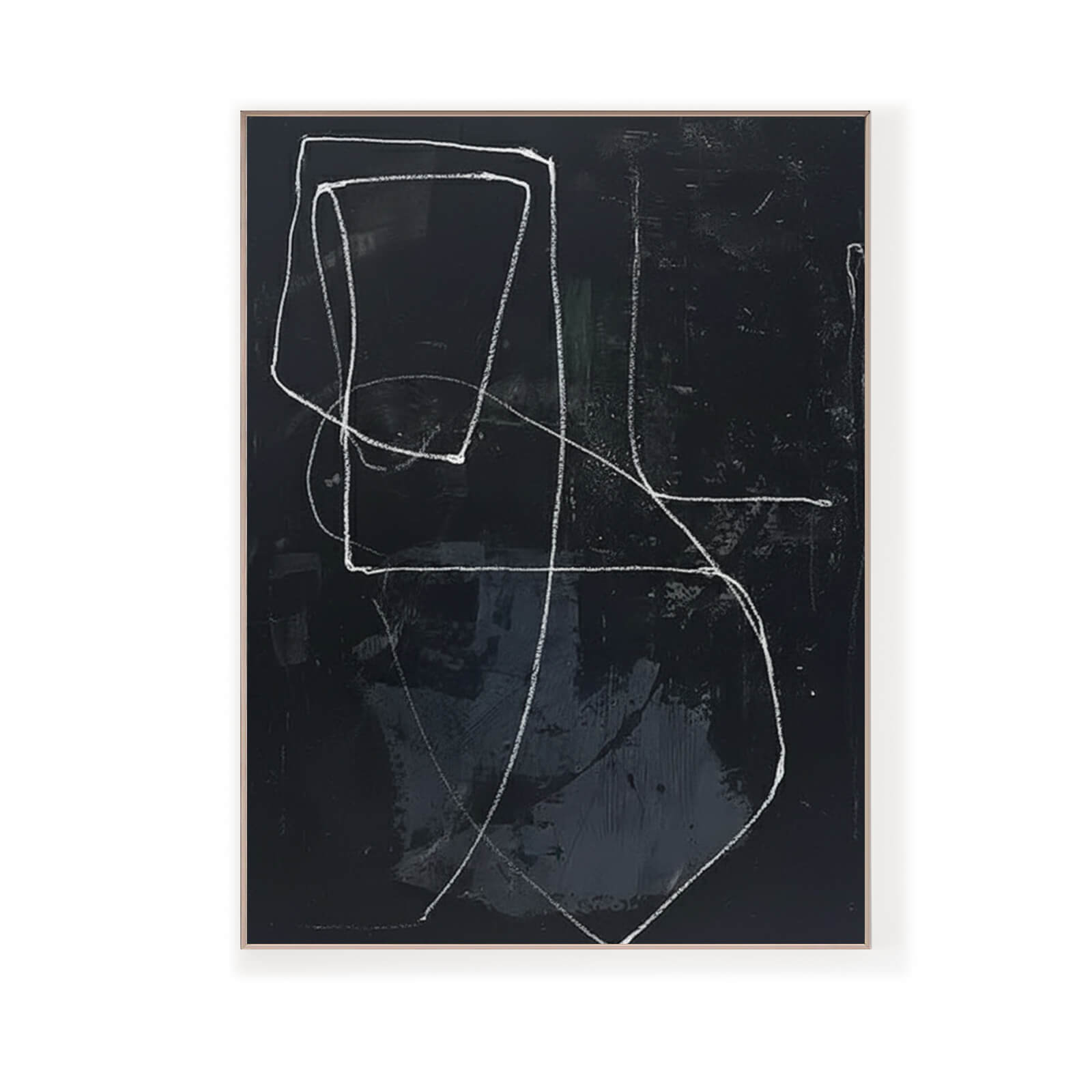 BLACK MINIMALIST ART #BM006