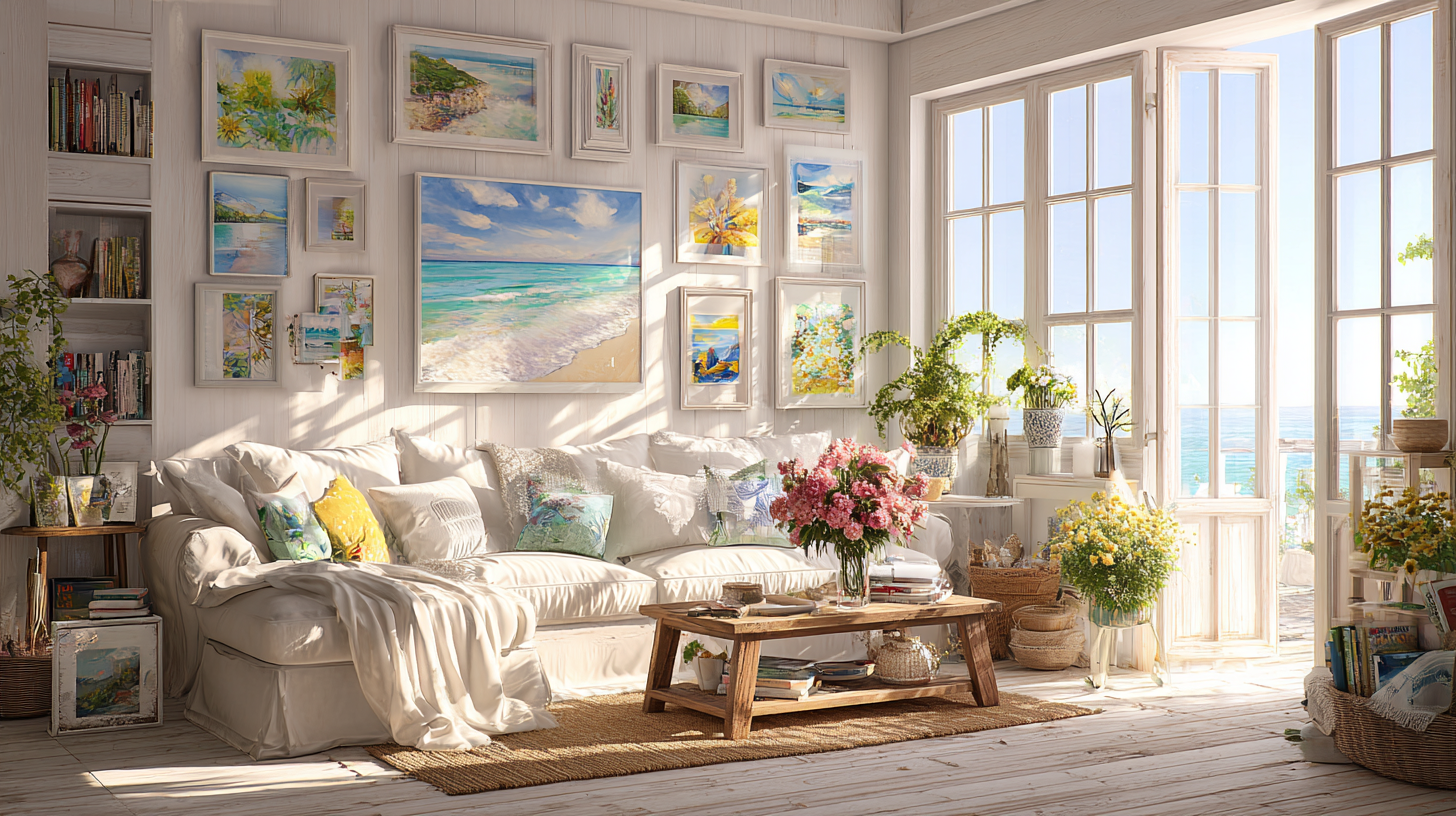 6 Inspiring Ways to Use Paintings for the Ultimate Summer Staycation Experience