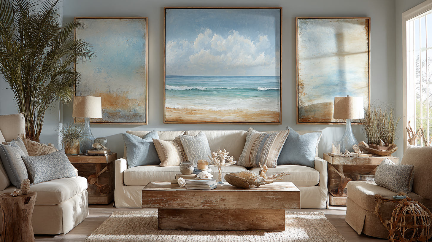 Beach Paintings for Home Decor: How Coastal Art Transports Your Imagination to the Shoreline