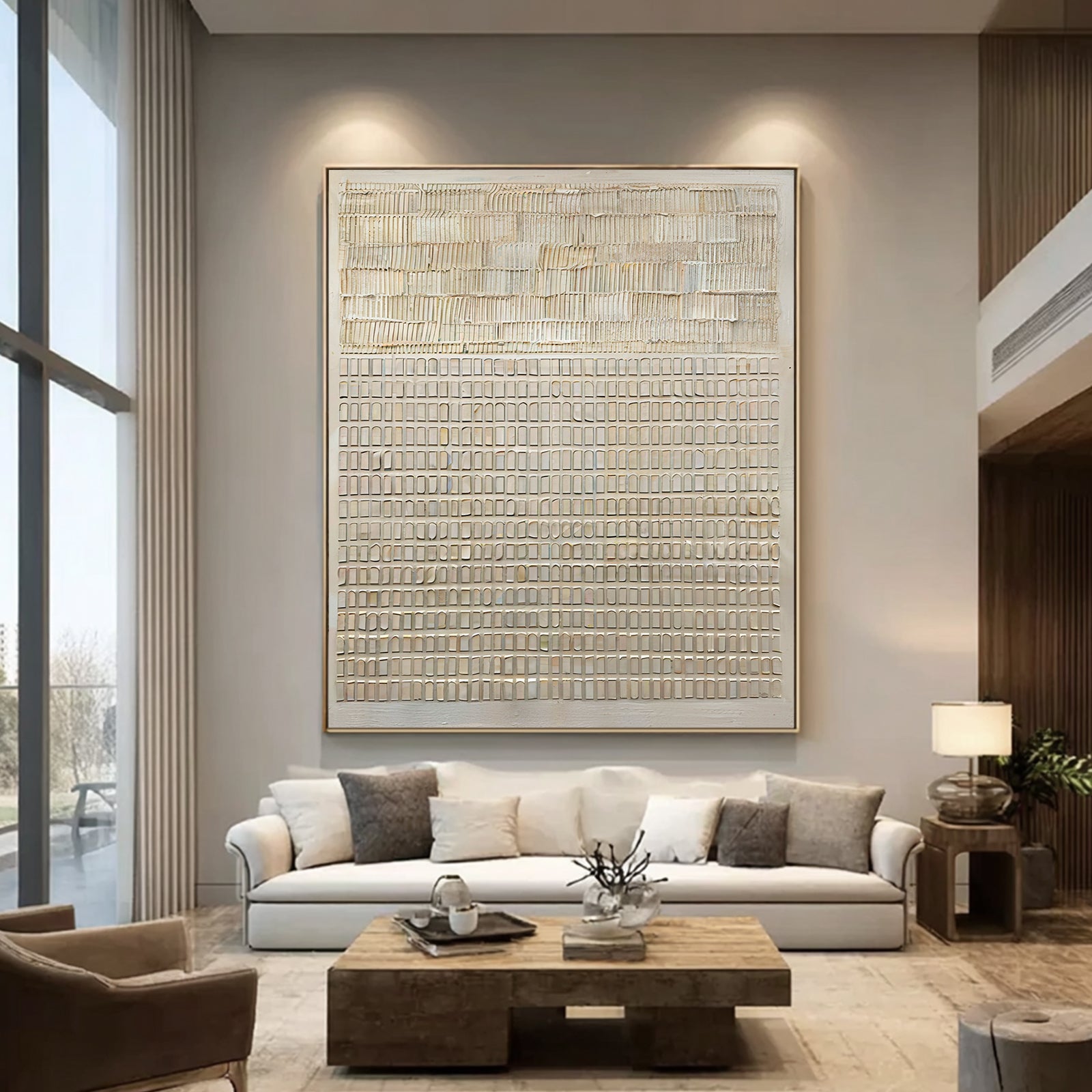 Neutral Textured Painting #TX1446