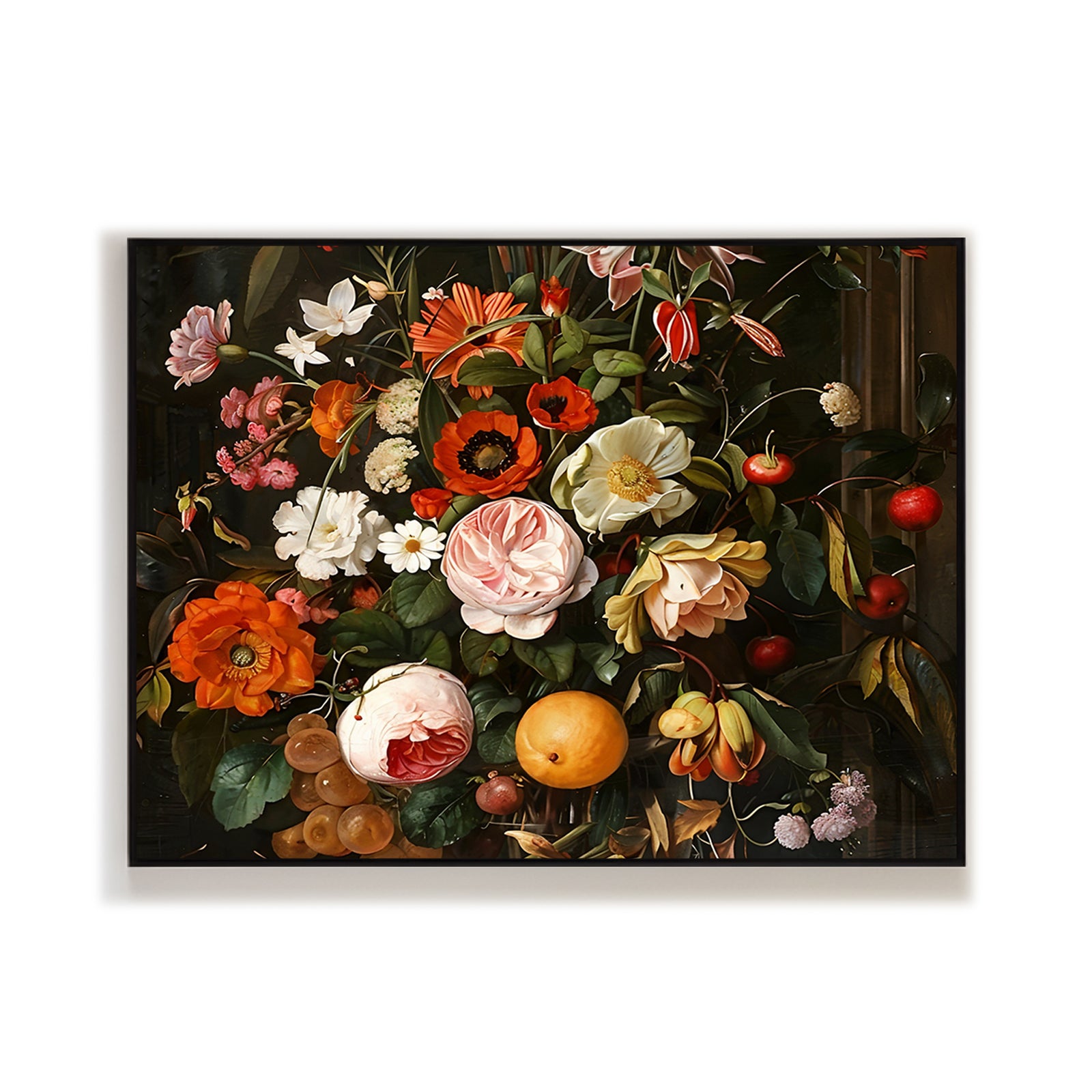 Baroque-Floral-Painting-#BP1024-09