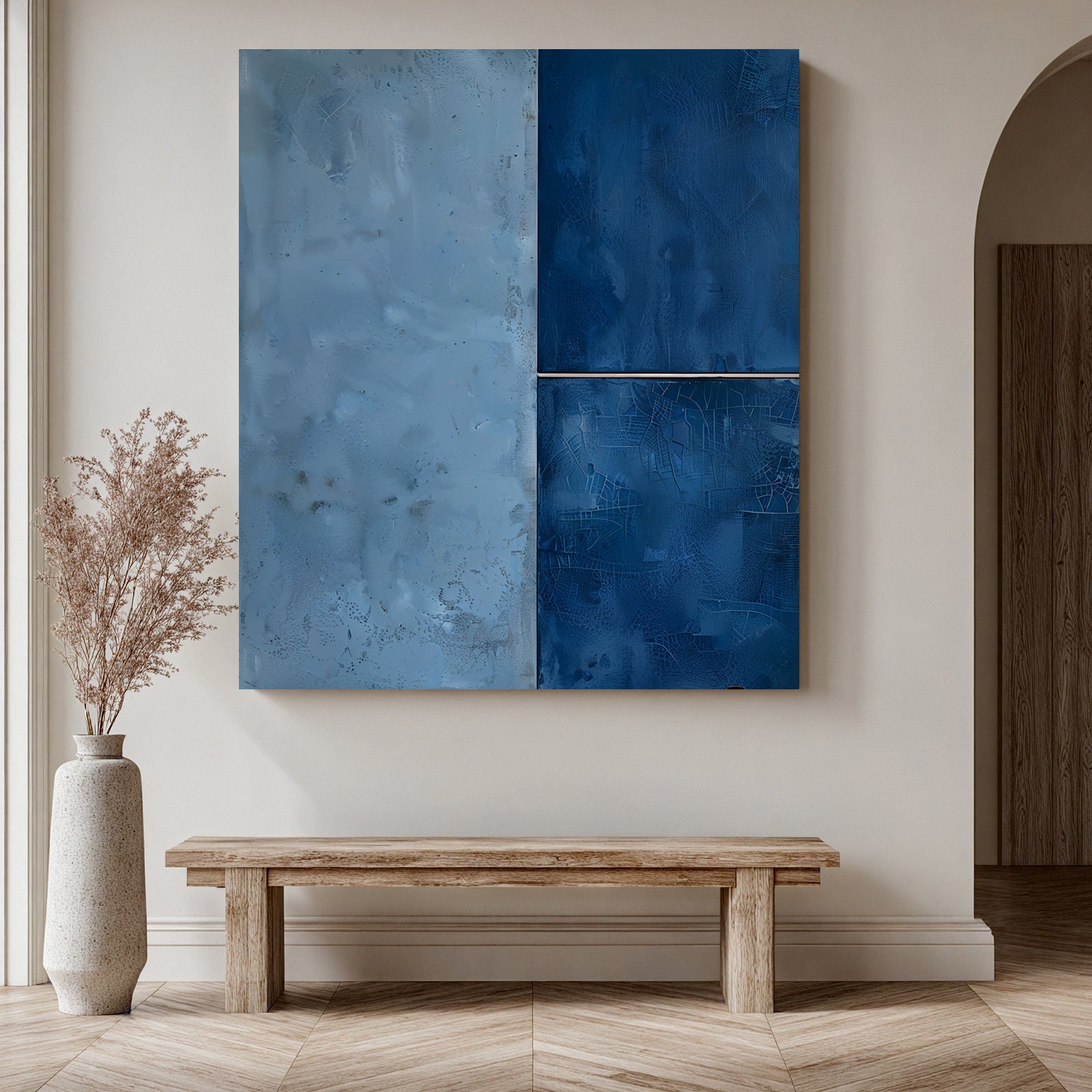 Blue-Geometric-Painting-#MG452-04