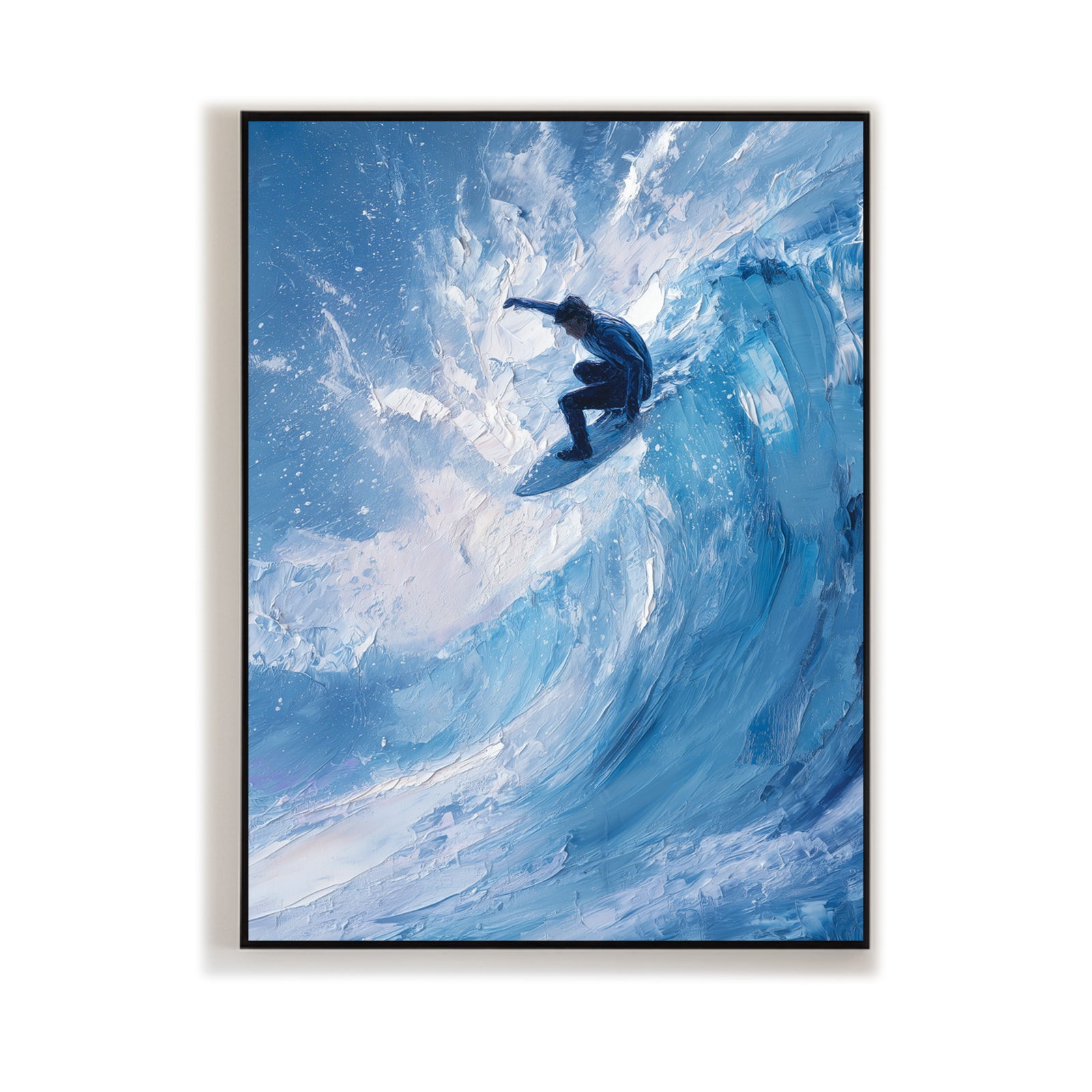 Dynamic-Impressionist-Surfing-Painting-#DIS927-01