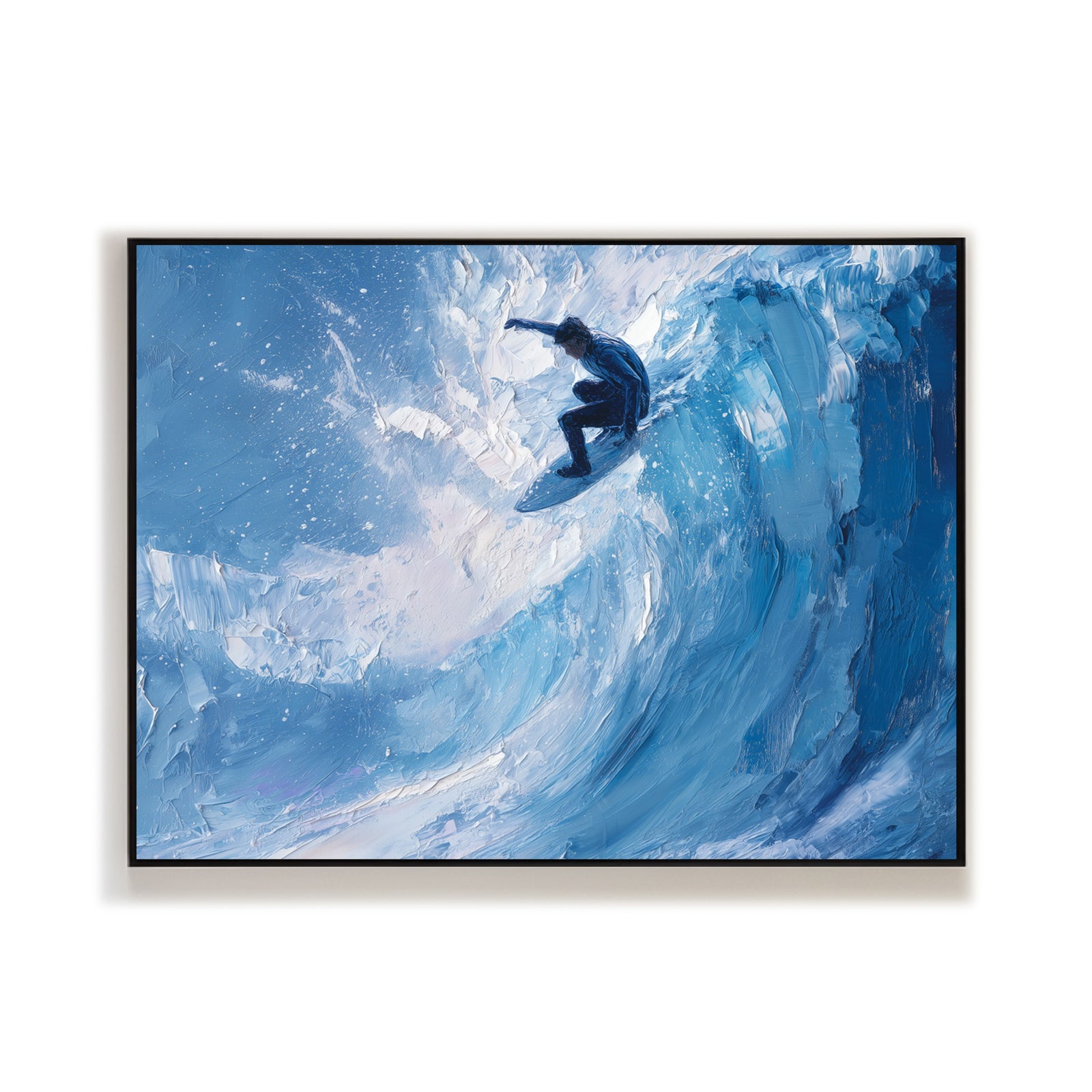 Dynamic-Impressionist-Surfing-Painting-#DIS927-08