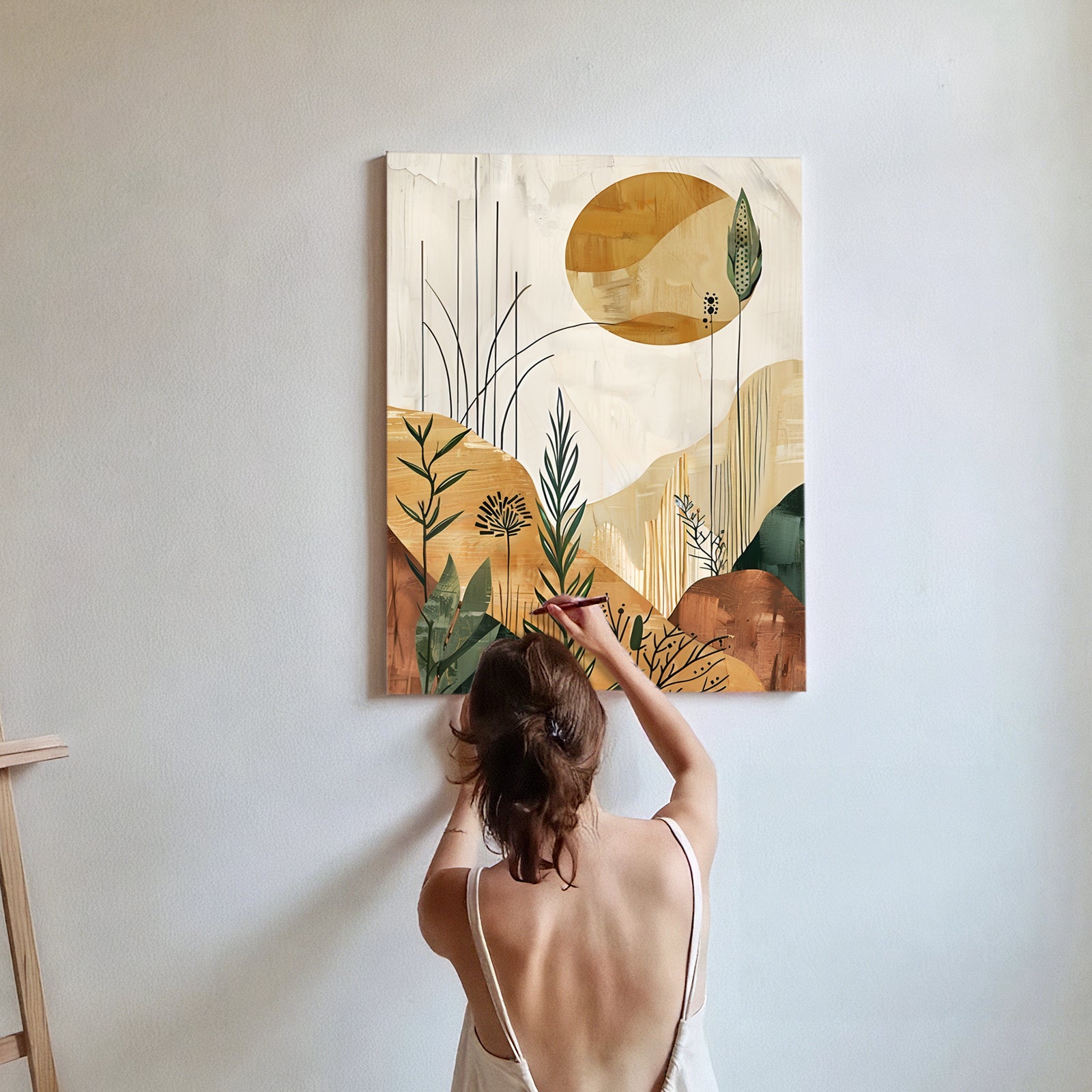 Earthy-Abstract-Painting-#EH462-06