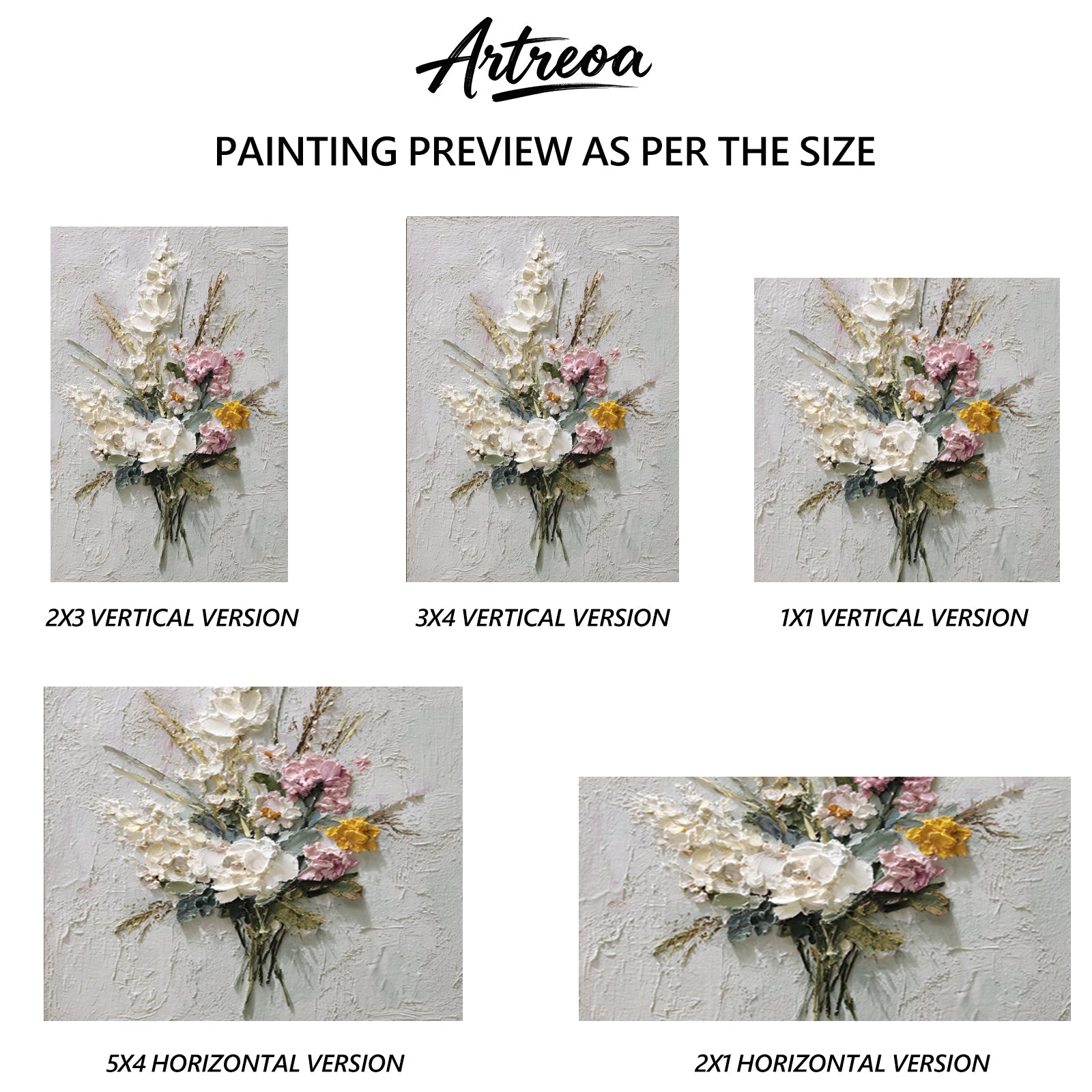 Floral-Textured-Painting-#FT1023-10