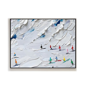 Impasto-Skiing-Landscape-Painting-#ISK3741-01