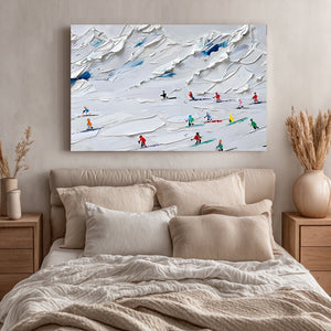 Impasto-Skiing-Landscape-Painting-#ISK3741-03