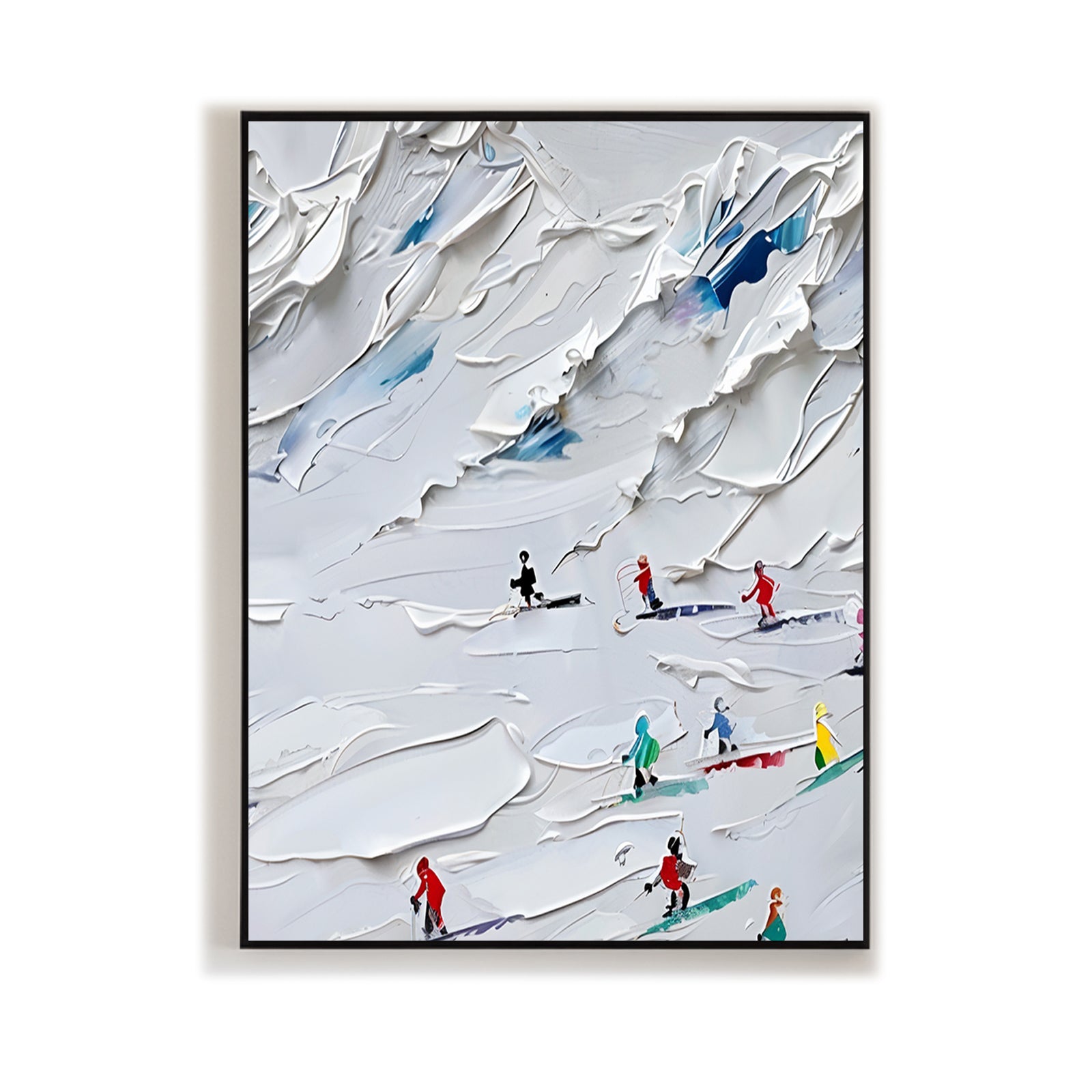 Impasto-Skiing-Landscape-Painting-#ISK3741-07