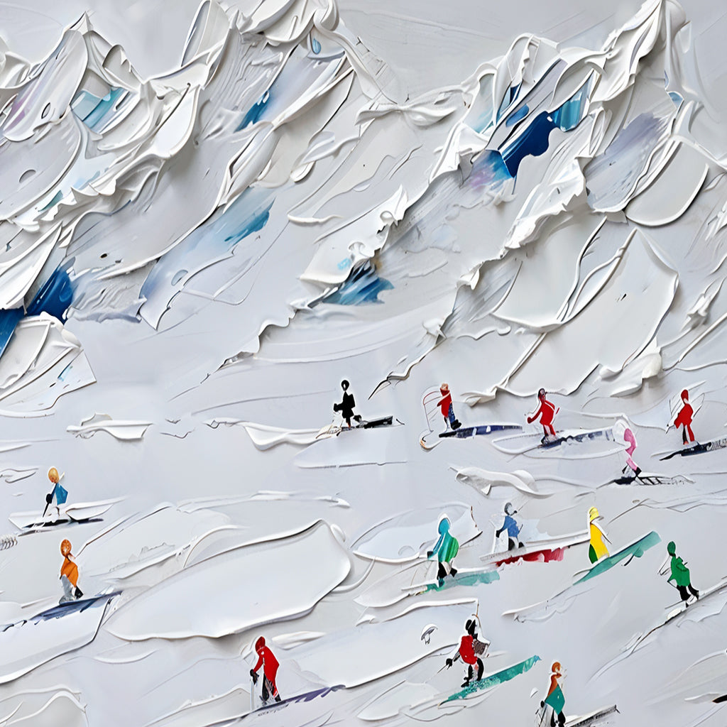 Impasto-Skiing-Landscape-Painting-#ISK3741-08