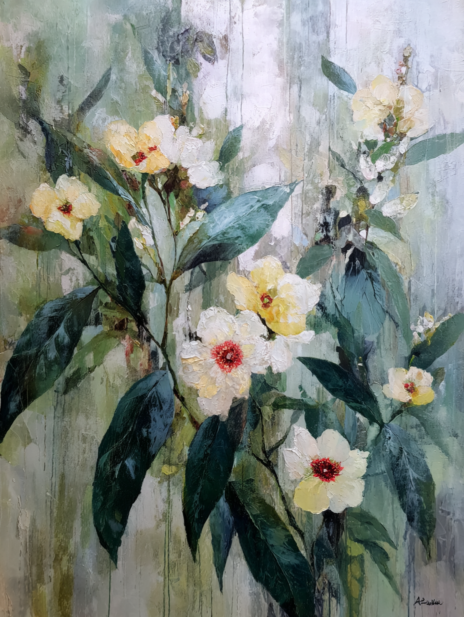 Impressionist-Floral-Painting-#IF391-12