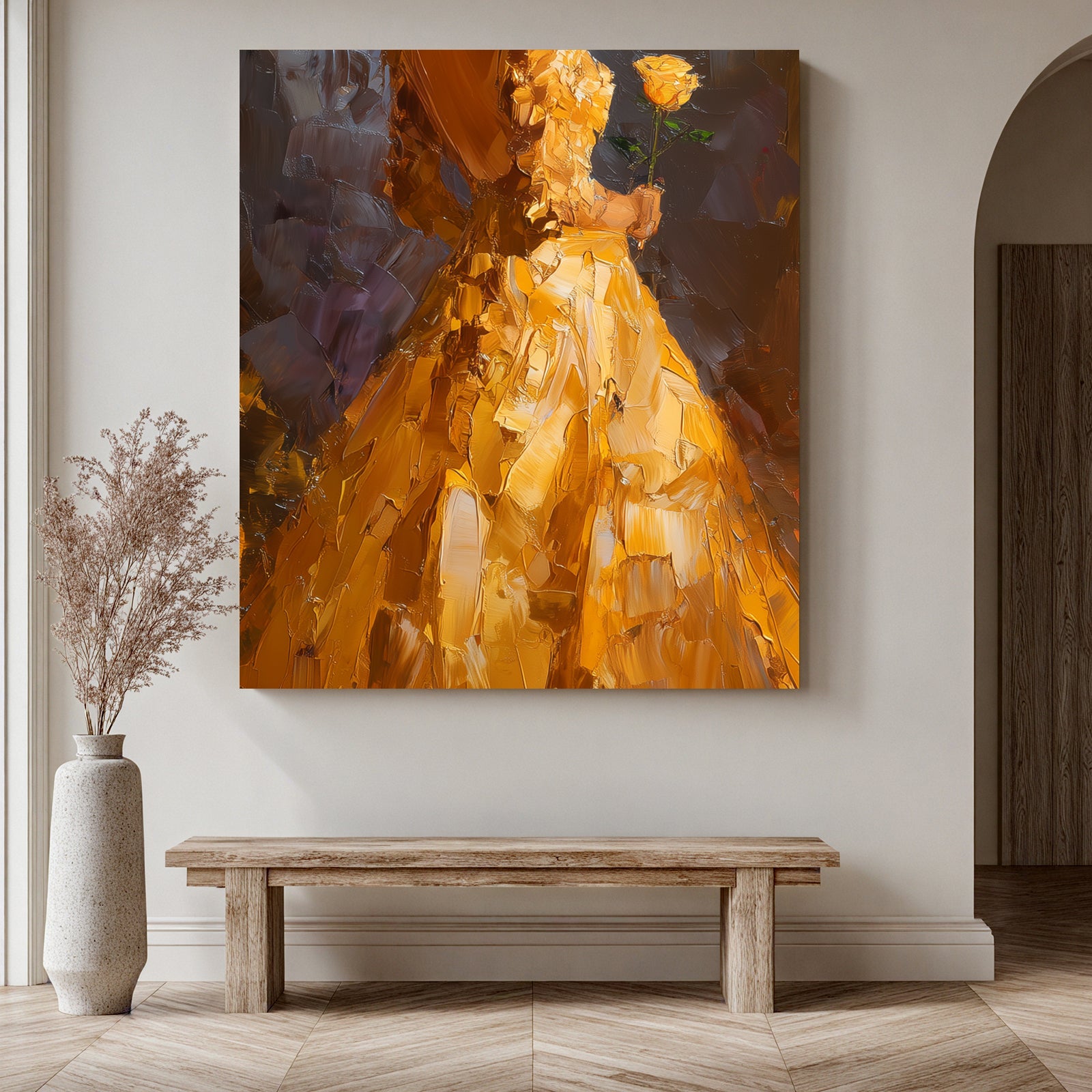 Impressionist-Warm-Tones-Painting-#IW549-04