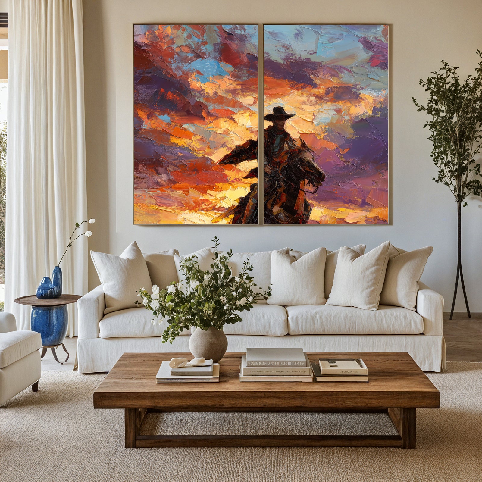 Impressionist-Western-Painting-#IW483-07
