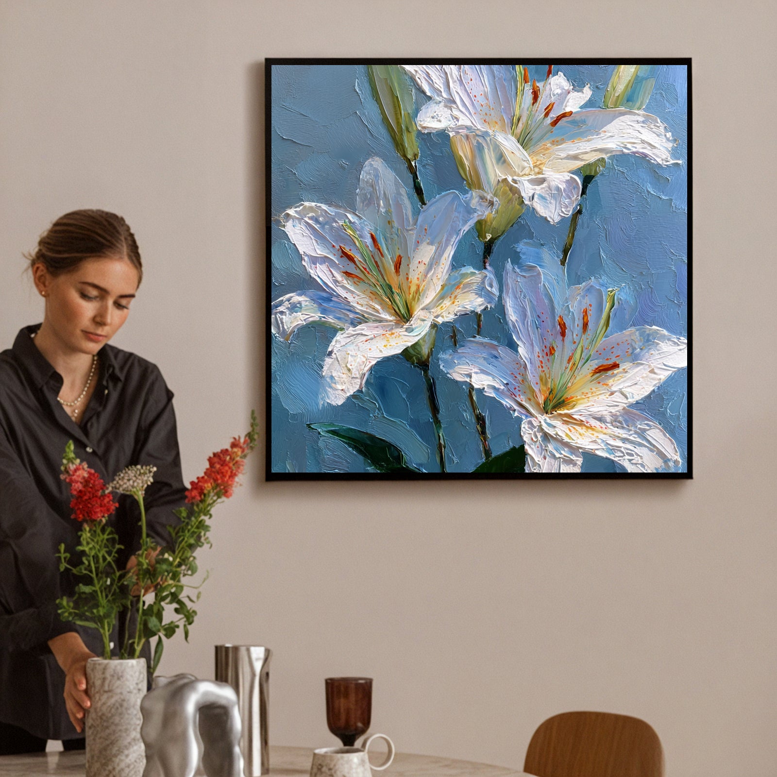 Impressionistic-Floral-Painting-#FL1234-03