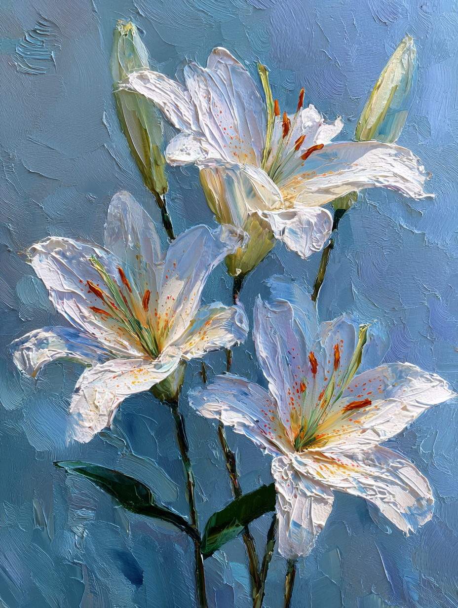 Impressionistic-Floral-Painting-#FL1234-12