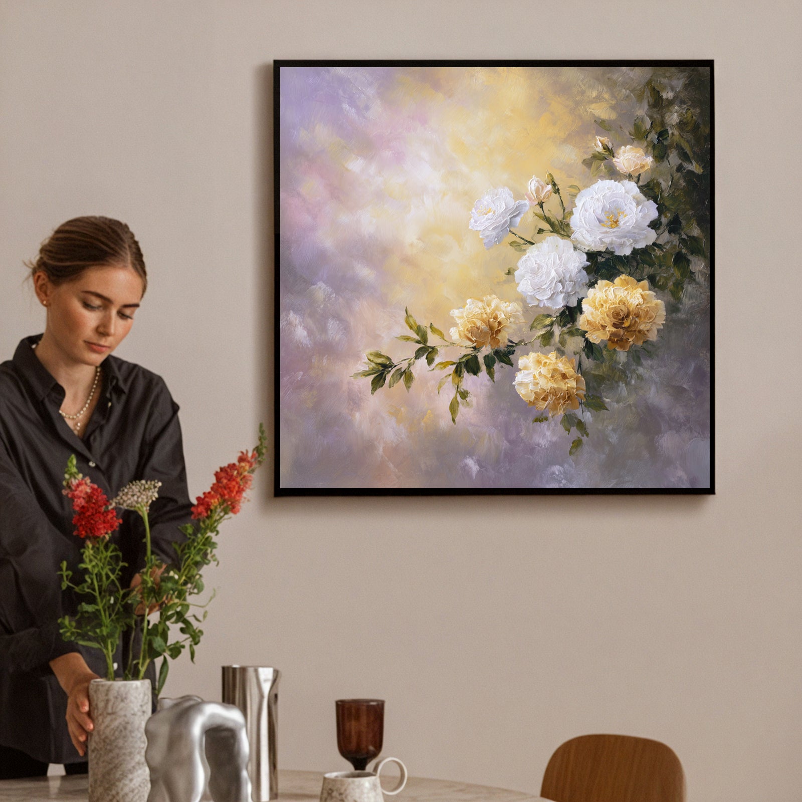 Impressionistic-Floral-Painting-#FL437-03