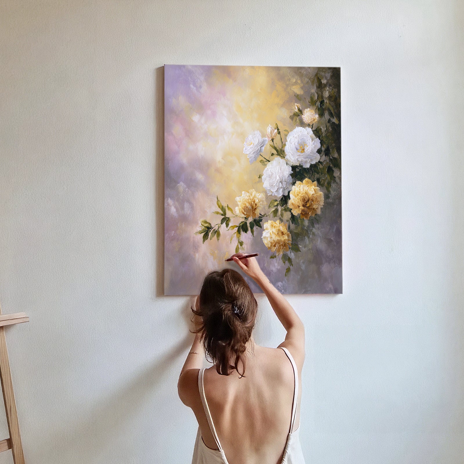 Impressionistic-Floral-Painting-#FL437-06
