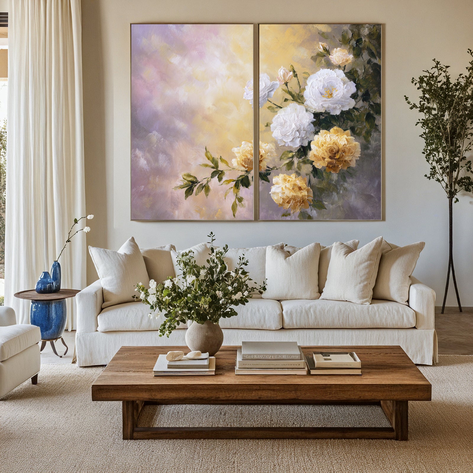 Impressionistic-Floral-Painting-#FL437-07