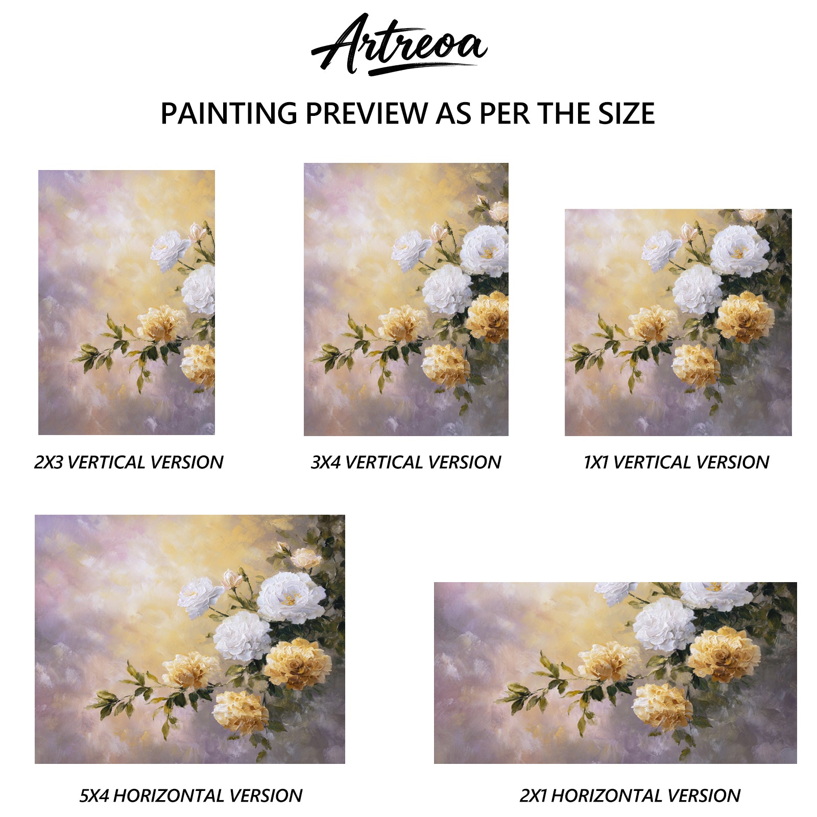 Impressionistic-Floral-Painting-#FL437-10