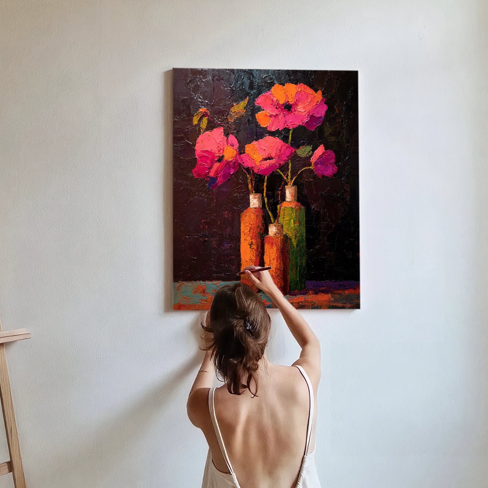 Impressionistic-Floral-Painting-#IF1234-06