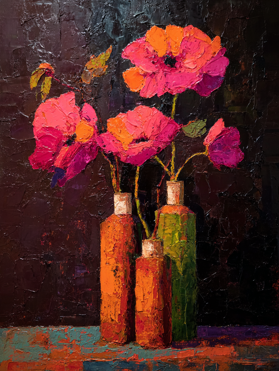 Impressionistic-Floral-Painting-#IF1234-12