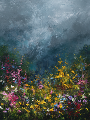 Impressionistic-Floral-Painting-#IF1234-12