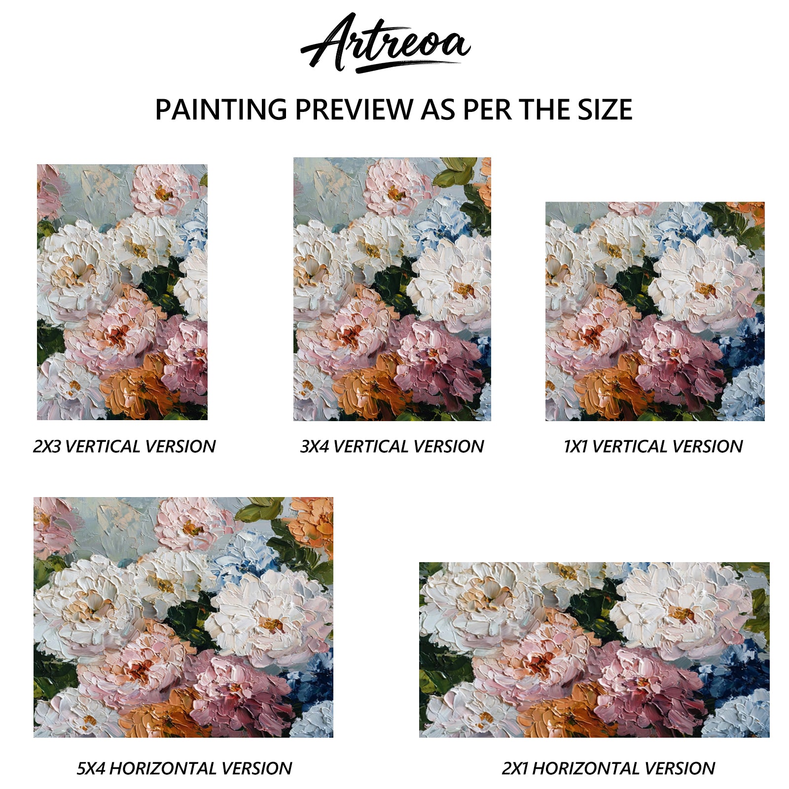 Impressionistic-Floral-Painting-#IF365-11