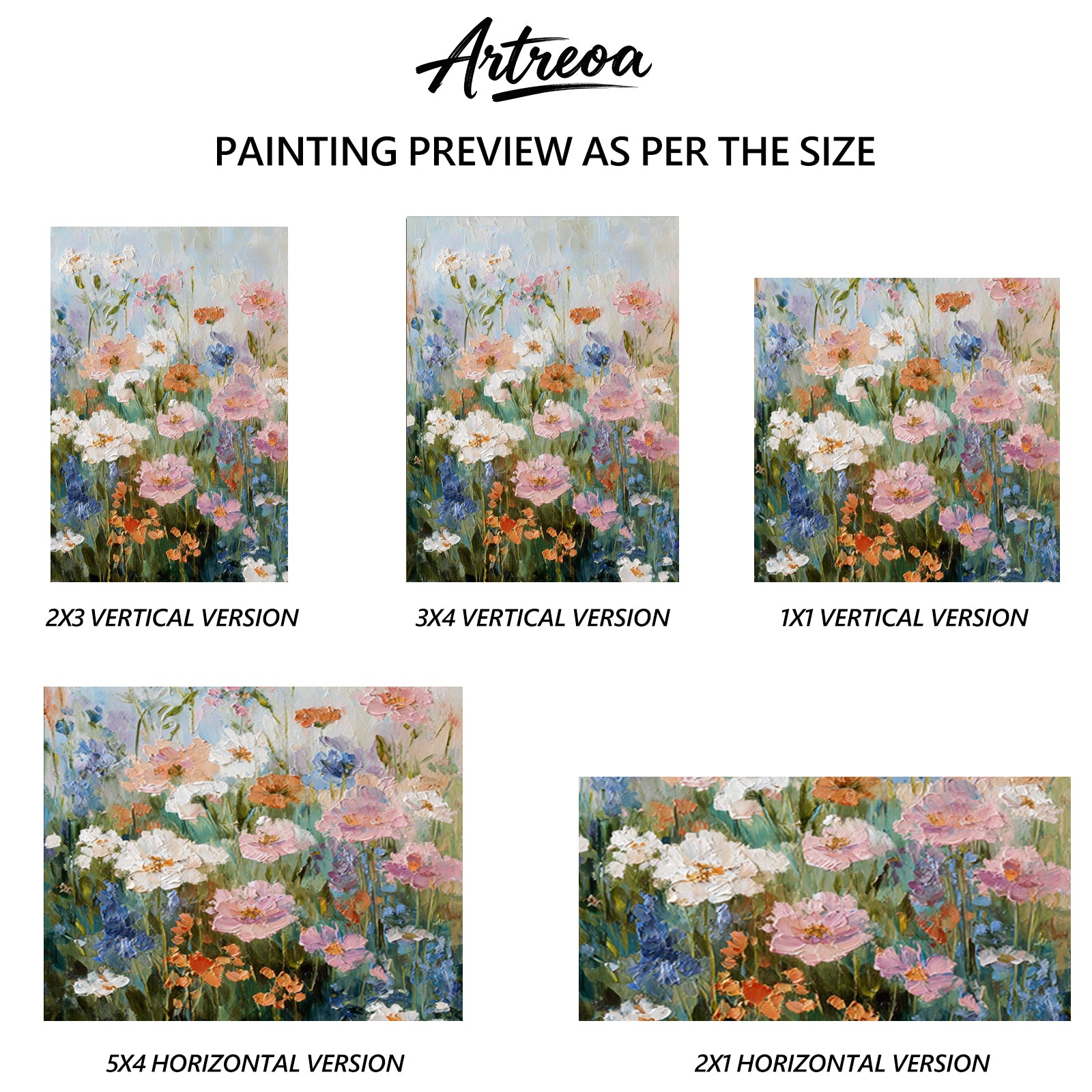 Impressionistic-Floral-Painting-#IF723-11