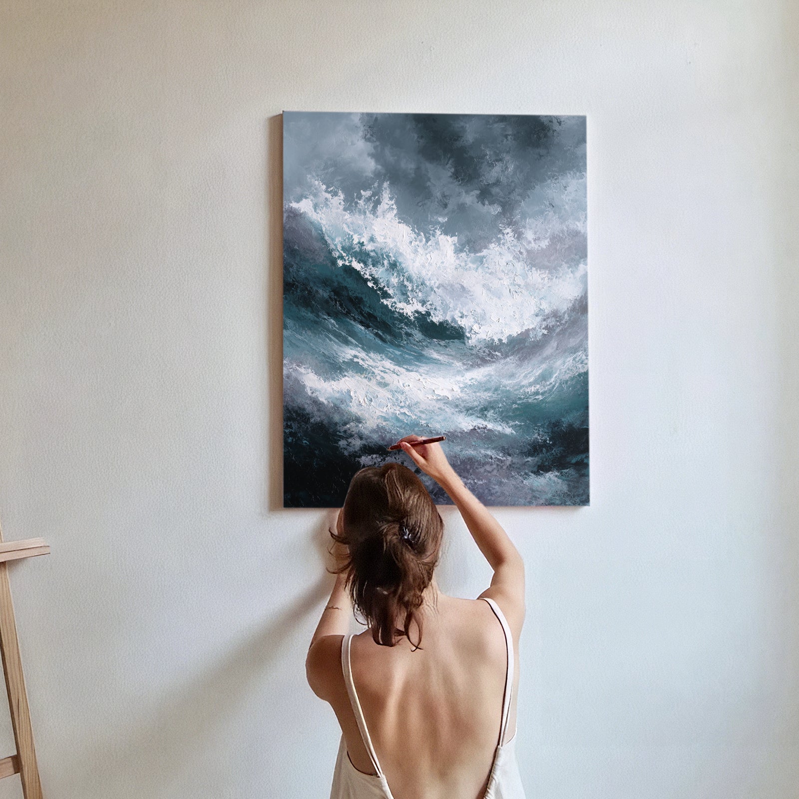 Impressionistic-Seascape-Painting-#SP348-06