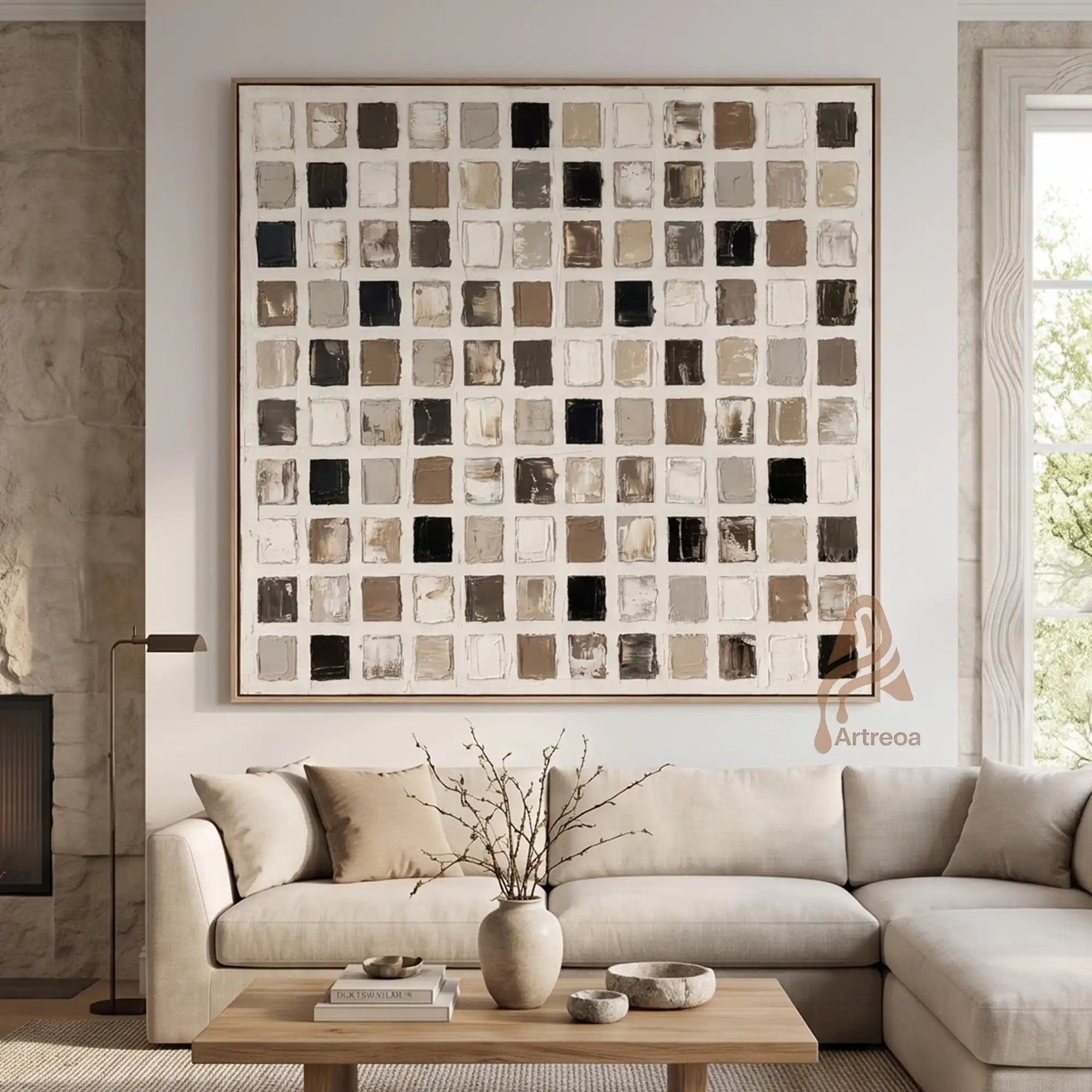 Earthen Grid Mosaic EM89