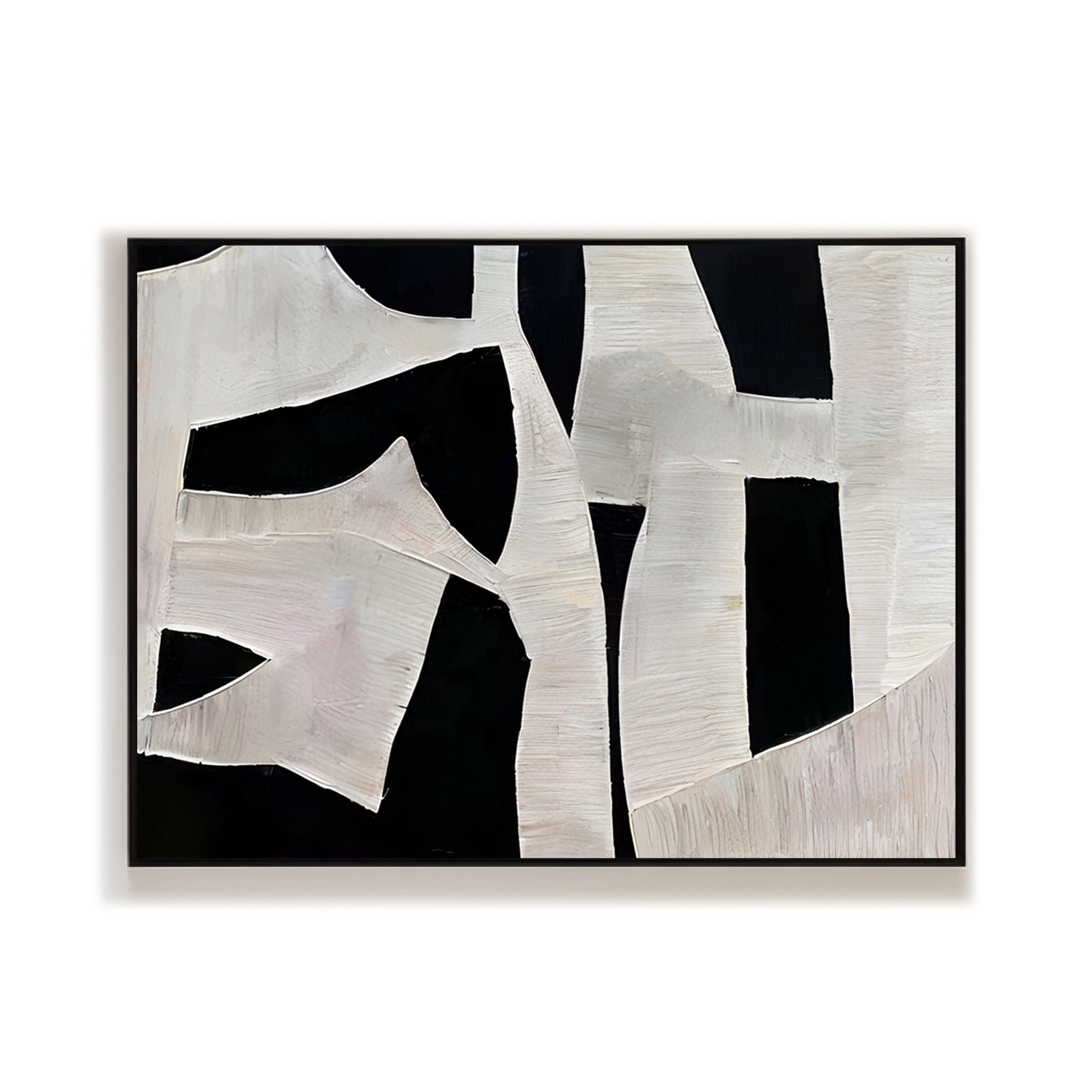 Minimalist-Black-&-White-Painting-#MBW295-09