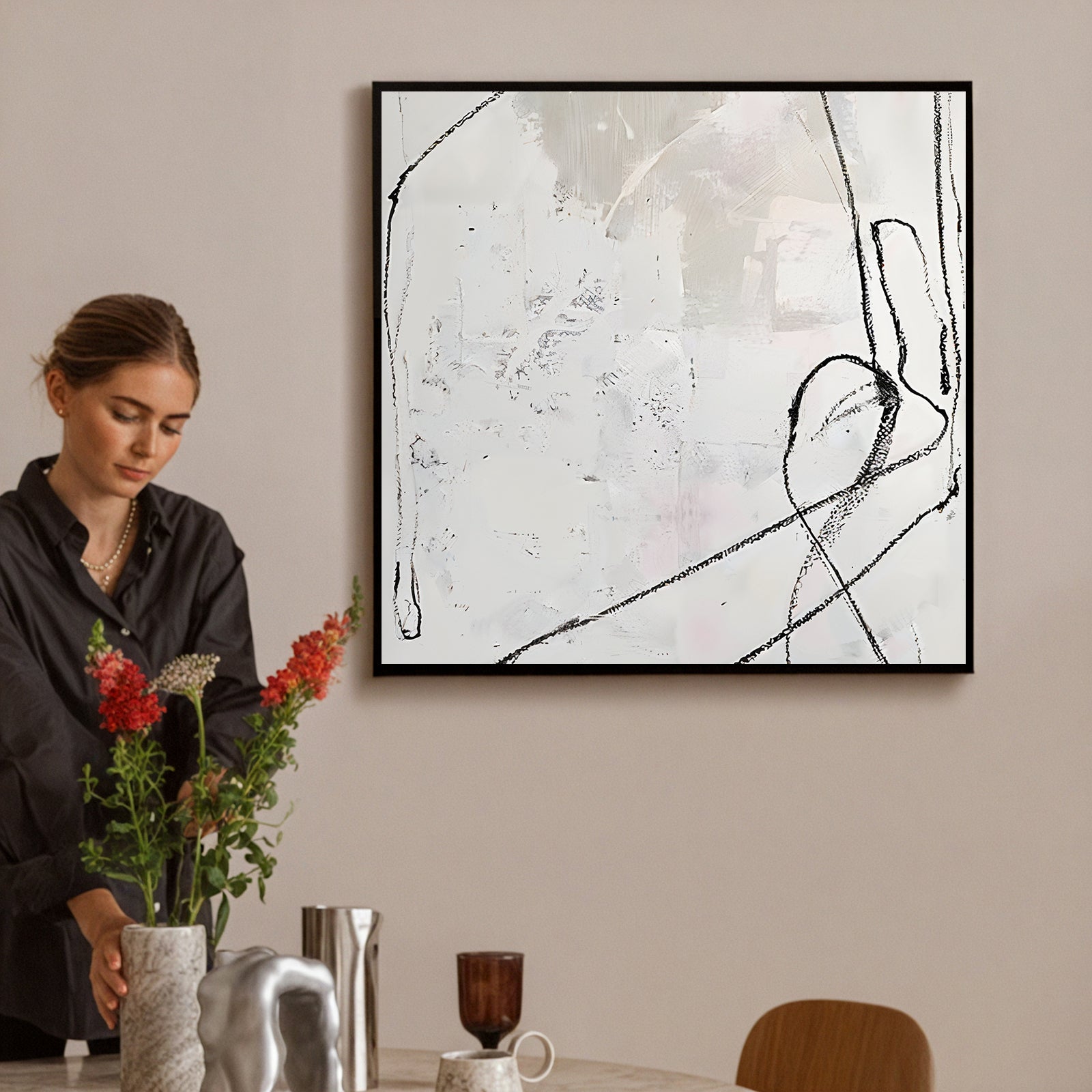Minimalist-Black-&-White-Painting-#MBW987-03