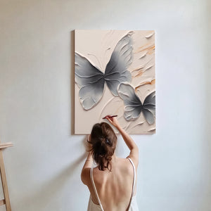 Minimalist-Butterfly-Relief-Painting-#MBR382-06