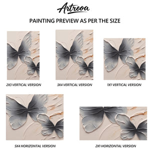 Minimalist-Butterfly-Relief-Painting-#MBR382-12