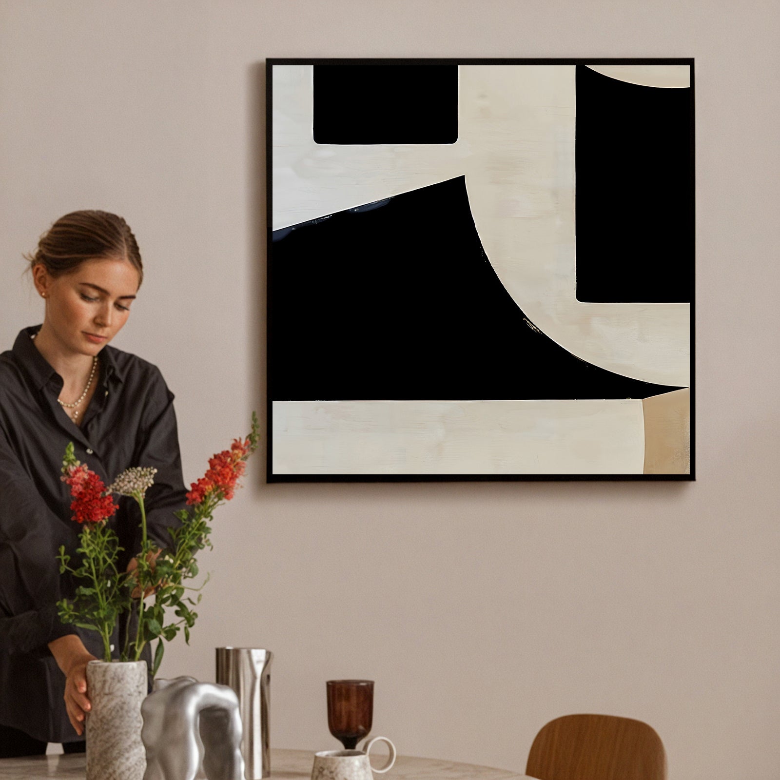 Minimalist-Geometric-Painting-#MG142-03