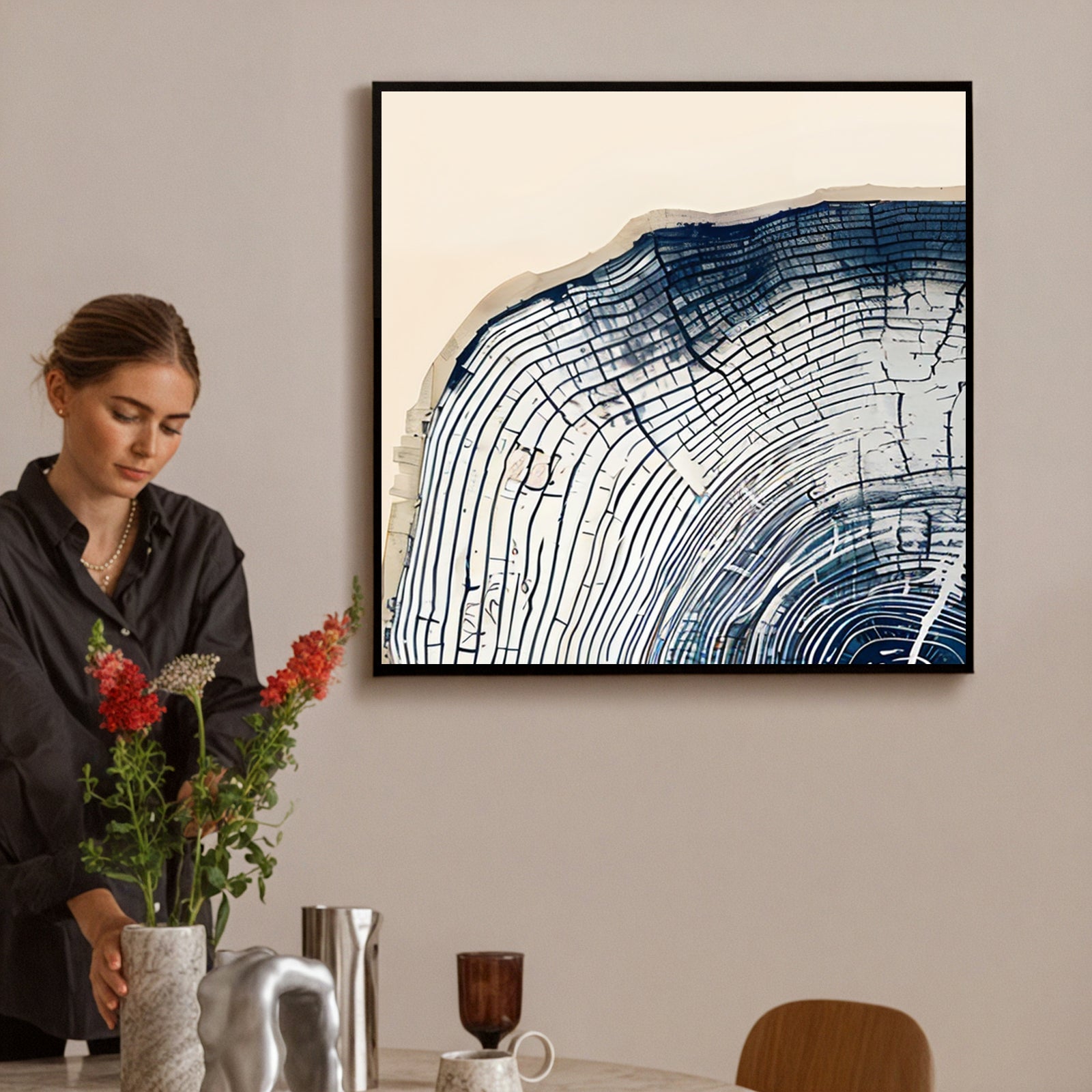 Minimalist-Tree-Rings-Painting-#MR913-03