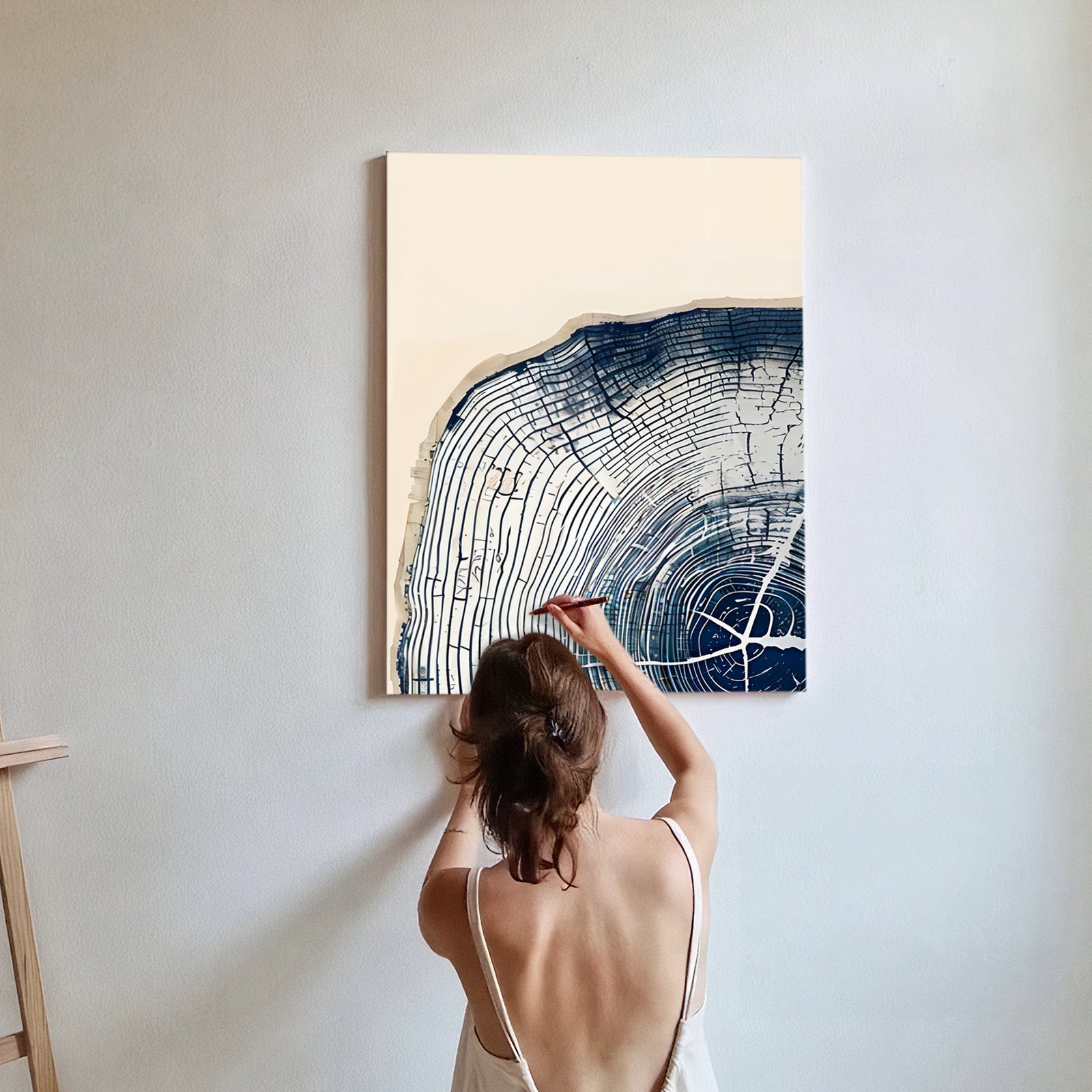 Minimalist-Tree-Rings-Painting-#MR913-06