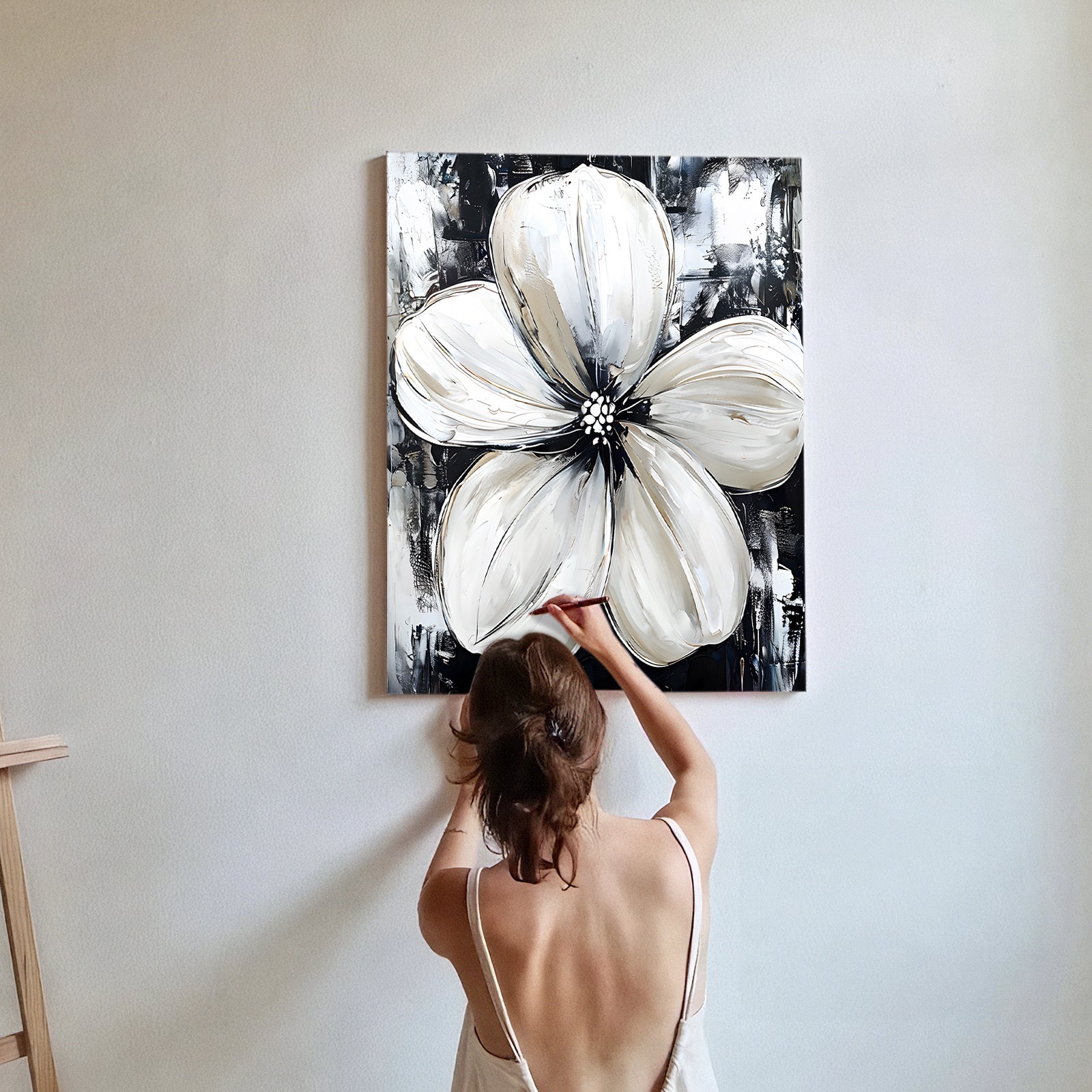 Modern-Floral-Textured-Painting-#MFT4391-05
