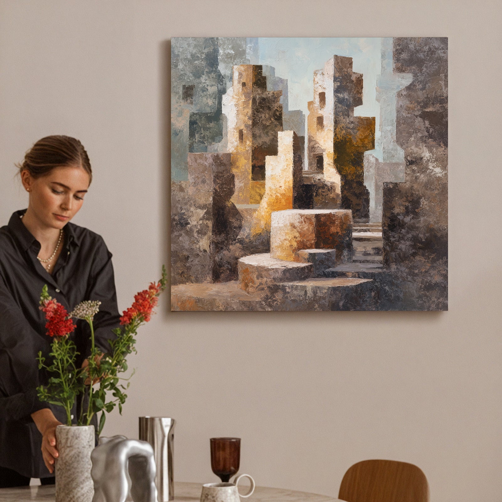 Modernist-Architectural-Painting-#AP432-03