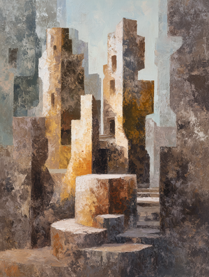 Modernist-Architectural-Painting-#AP432-12