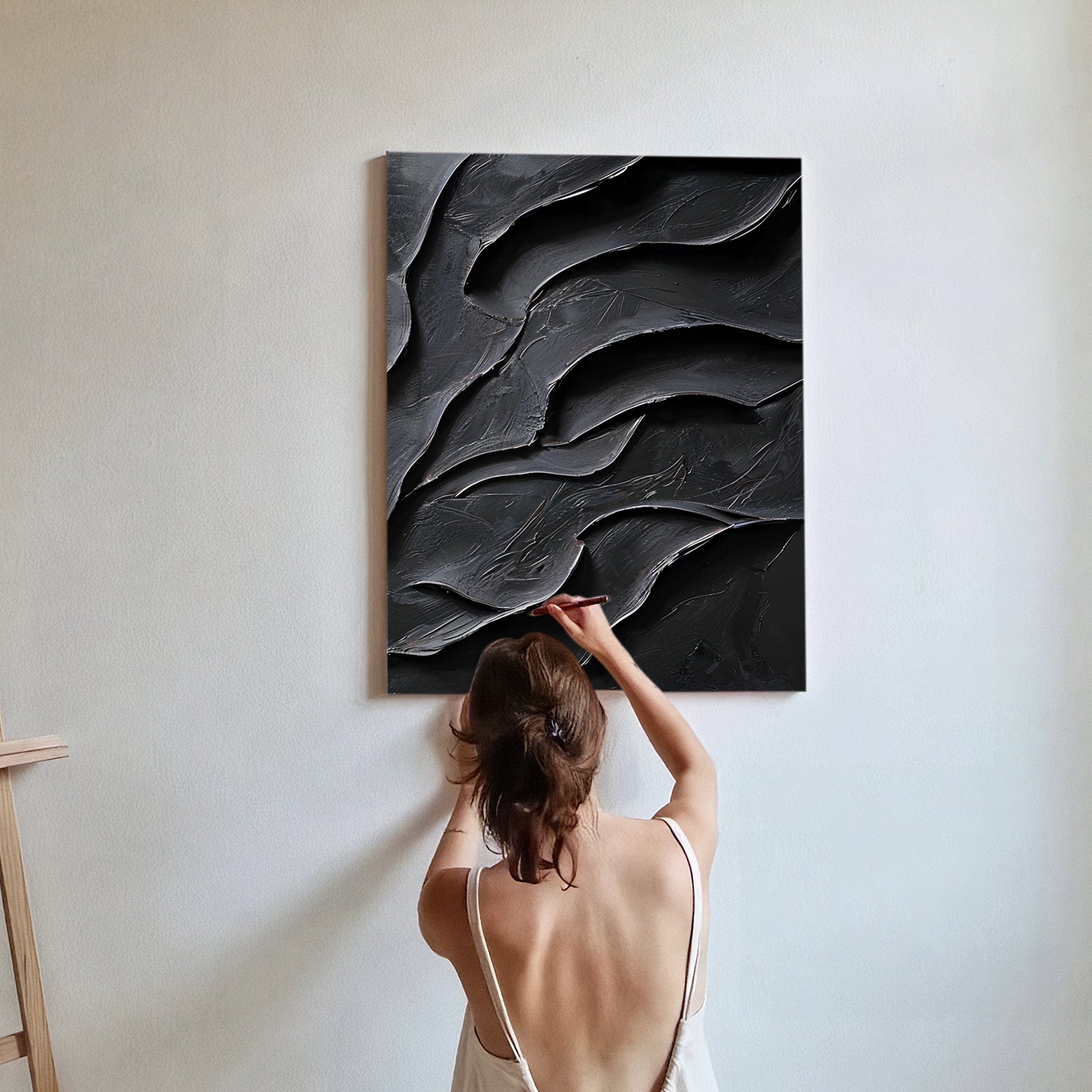 Monochromatic-Abstract-Painting-#MA1023-05