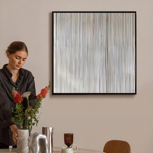 Monochrome-Op-Art-Painting-#OA3021-02