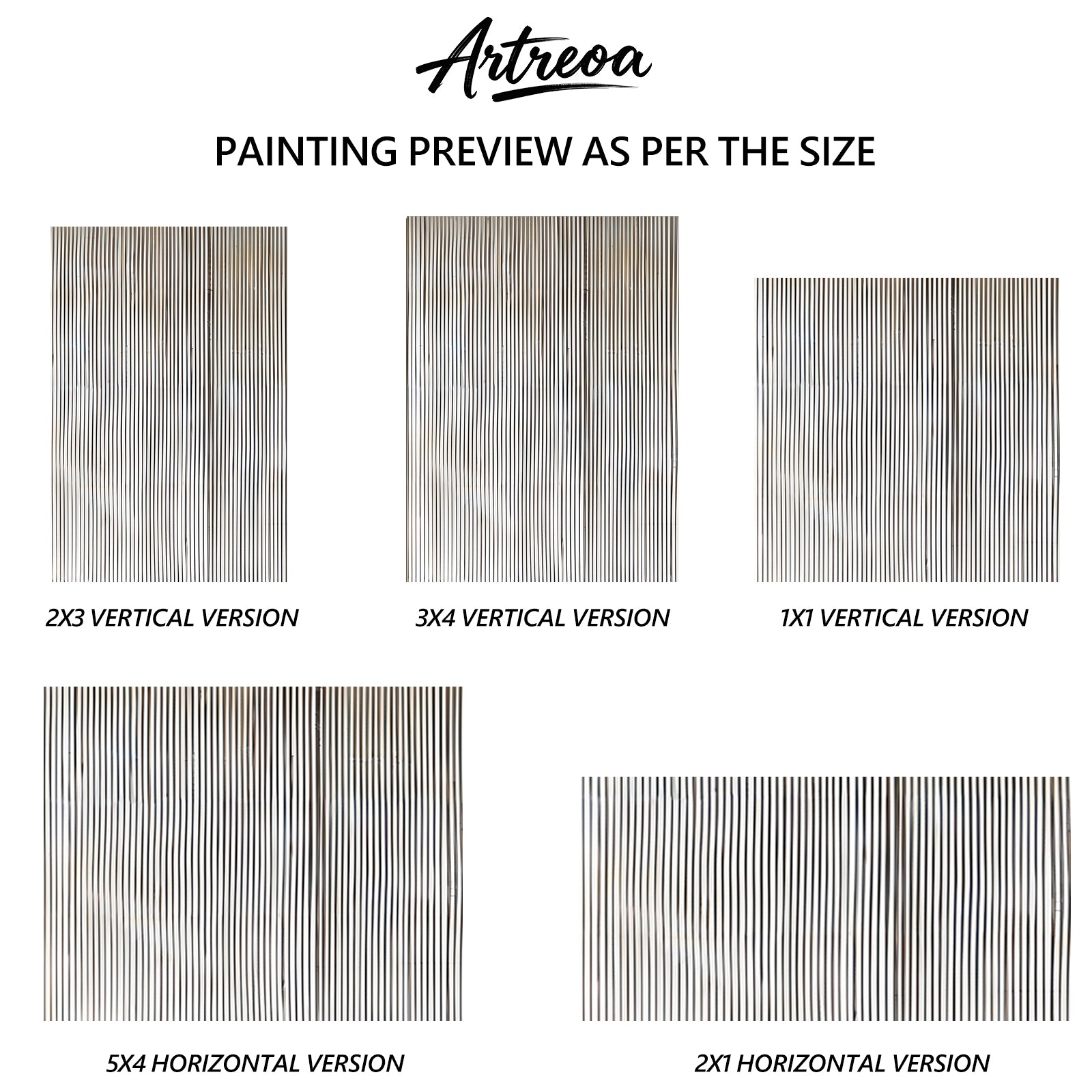 Monochrome-Op-Art-Painting-#OA3021-11