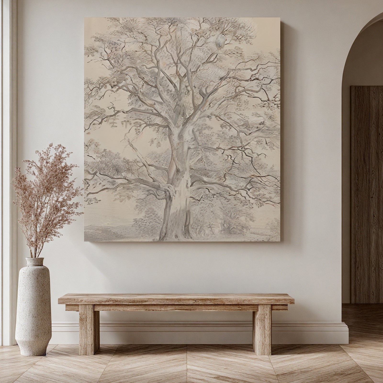 Realistic-Tree-Drawing-#RT453-04