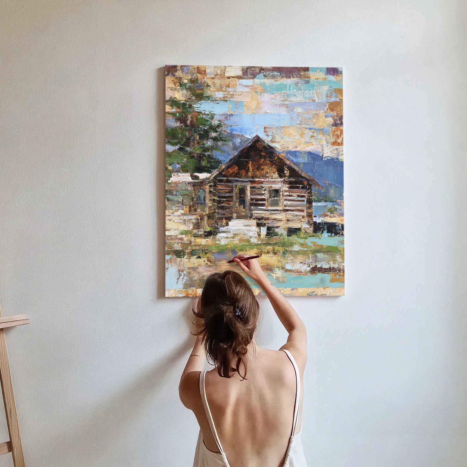 Serene-Landscape-Painting-#SL927-06
